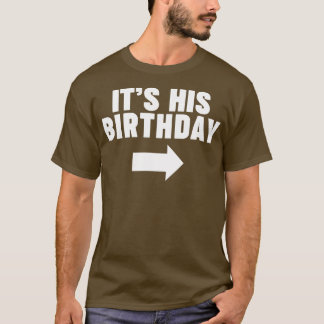 T-shirt C'est son anniversaire 1