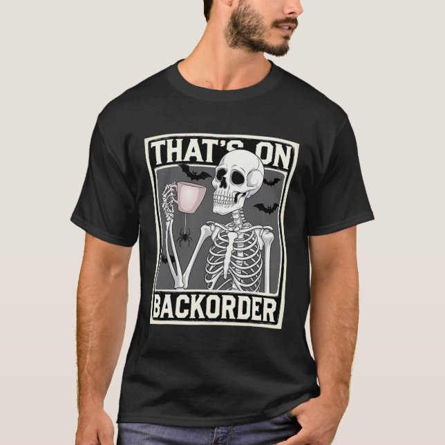 T-shirt C'est sur Ckorder Pharmacien Squelette C'est Ck (Devant)