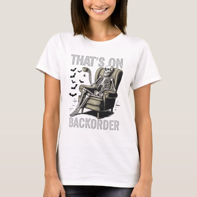 T-shirt C'est sur Ckorder Pharmacy Tech Skeleton C'est Ck (Devant)