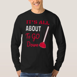 T-shirt C'est sur le point de tomber Plaisanterie amusante