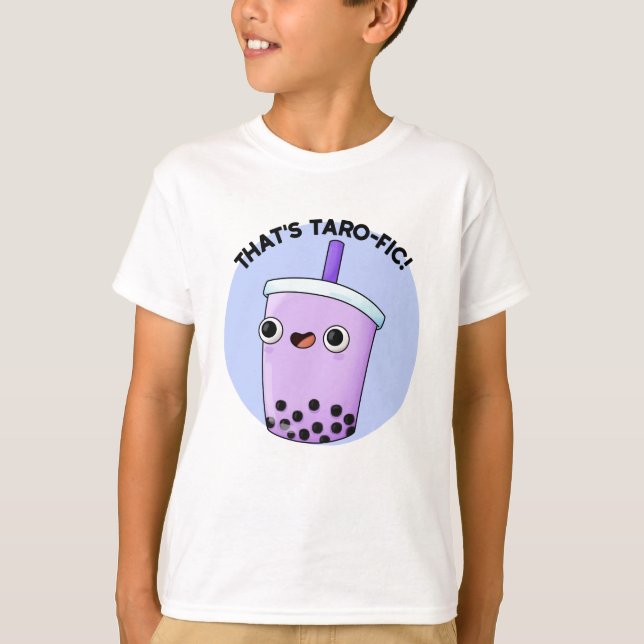 T-shirt C'est Taroffic Funny Boba Tea Pun (Devant)