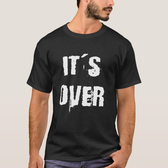T-shirt C'est terminé (Devant)