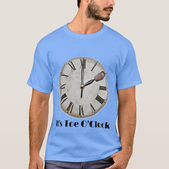 T-shirt C'est Toe O'Clock (Devant)
