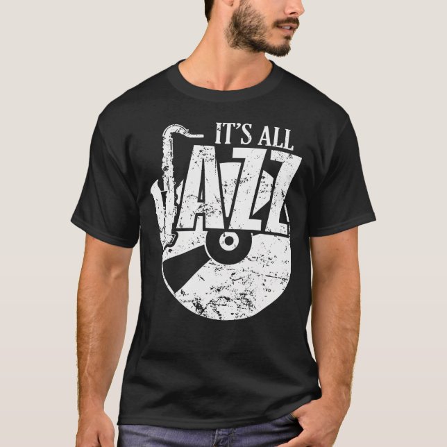 T-shirt C'est tout jazz (Devant)