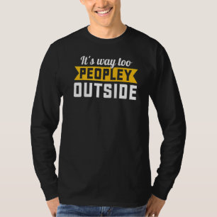 T-shirt C'Est Trop Populaire En Dehors De Sarcastique Qui