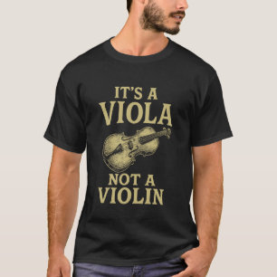 T-shirt C'est un alto et non un violon