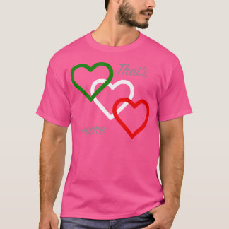 T-shirt C'Est Un Amoureux Italien Plus Amusant
