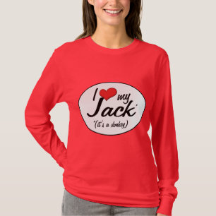 T-shirt C'est un âne ! J'aime mon Jack