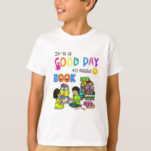 T-shirt C'est un bon jour pour lire un club de lecture de