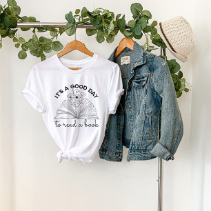 T-shirt C'est un bon jour pour lire un livre Lover-Reading