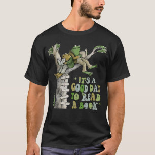 T-shirt C'Est Un Bon Jour Pour Lire Un Livre Retro Funny F