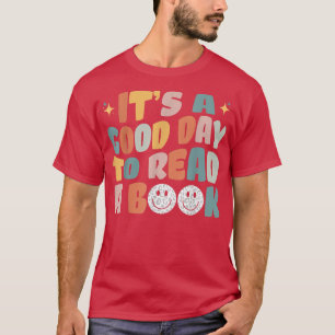 T-shirt C'est un bon jour pour lire un livre, un ver de li