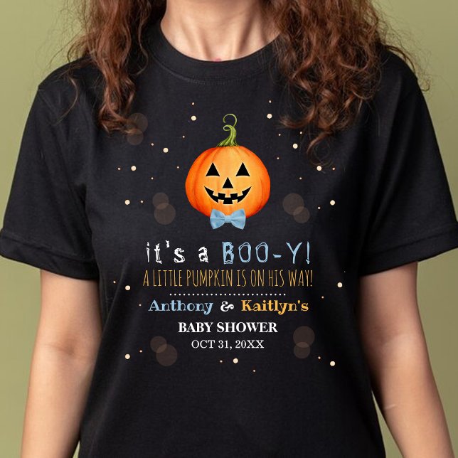 T-shirt C'est un boo-y ! Baby shower d'Halloween petit Cit (Créateur téléchargé)
