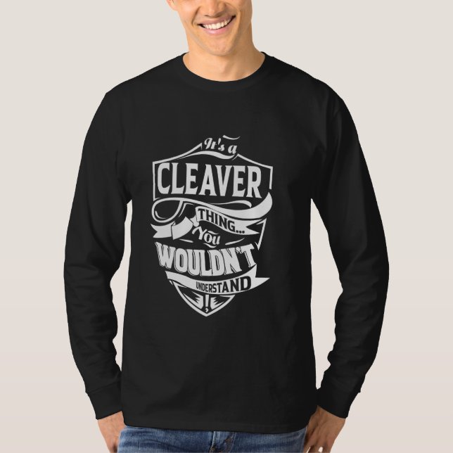 T-shirt C'est un cadeau CLEAVER Thing (Devant)