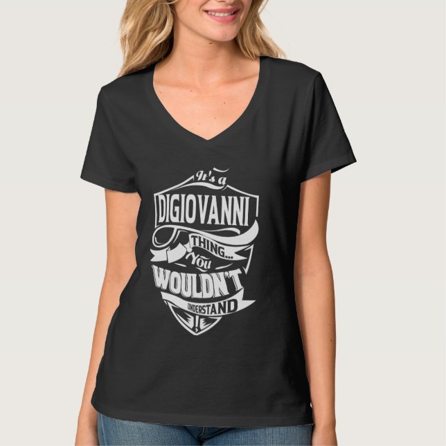 T-shirt C'est un cadeau de choses DIGIOVANNI (Devant)
