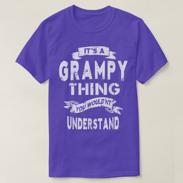 T-shirt C'est un cadeau de grand-père grampy pour les homm (Design devant)