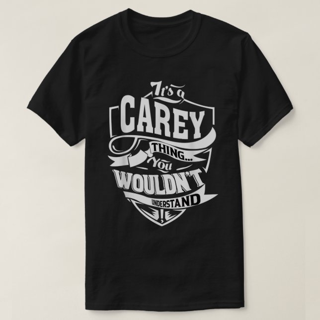 T-shirt C'est un cadeau de truc de CAREY (Design devant)