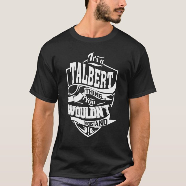 T-shirt C'est un cadeau de truc TALBERT (Devant)