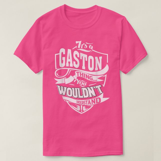 T-shirt C'est un cadeau Gaston Thing 5444 (Design devant)