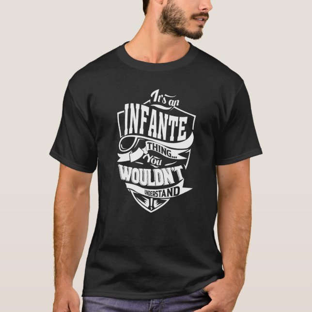 T-shirt C'est un cadeau INFANTE (Devant)