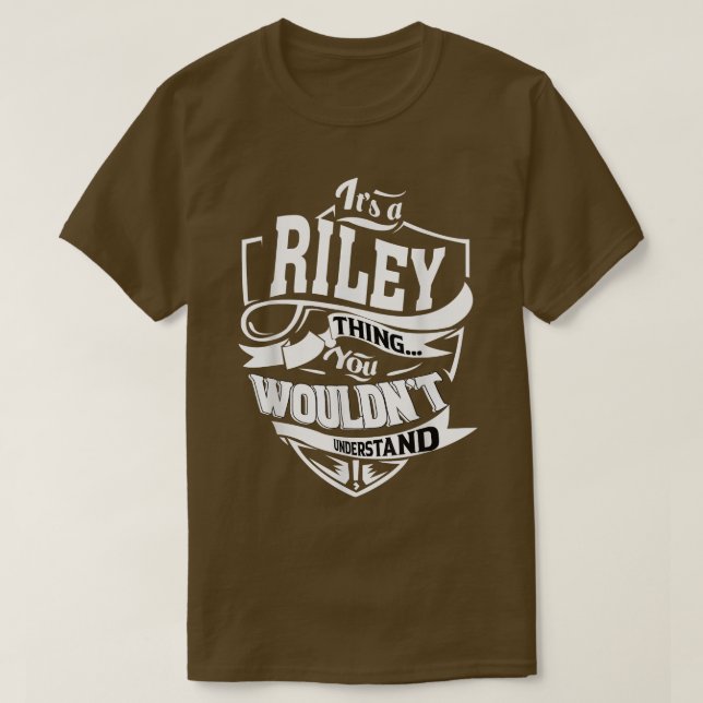 T-shirt C'est un cadeau RILEY Thing (Design devant)