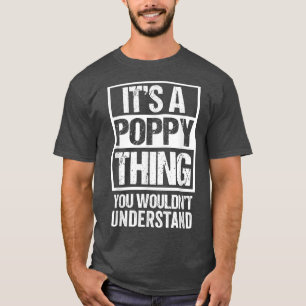 T-shirt C'est un coquelicot que tu ne comprendrais pas Gra