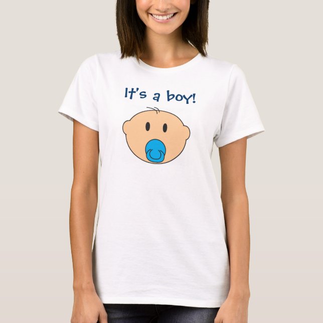 T-shirt C'est un garçon ! (Devant)