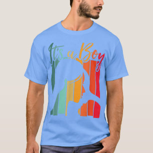 T-shirt C'est un garçon Genre Révéler Grossesse Baby Party