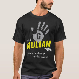 T-shirt C'est un GIULIANI que vous ne comprendriez pas