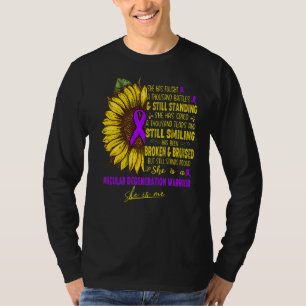 T-shirt C'Est Un Guerrier De Dégénération Maculaire Elle E