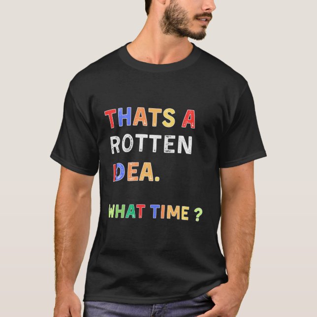 T-shirt C'Est Un Humour Temps Robuste (Devant)