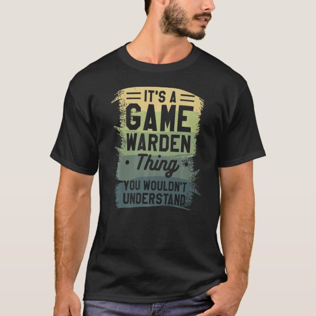 T-shirt C'est un jeu de garde que vous ne comprendriez pas (Devant)