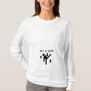 T-shirt C'est un jeu d'enfant : s'attendre à la maternité