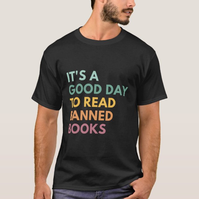 T-shirt C'Est Un Jour De Lire Des Livres Interdits (Devant)