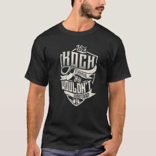 T-shirt C'est un KOCH que l'on ne comprend pas
