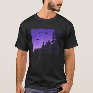 T-shirt C'est un long chemisier de route Aesthétique Vapor