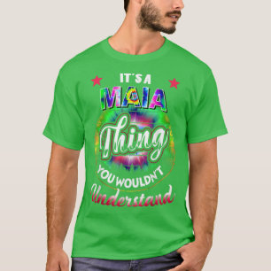 T-shirt C'est un MAIA ThingTie Dye MAIA Nom