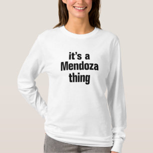 T-shirt c'est un mendoza