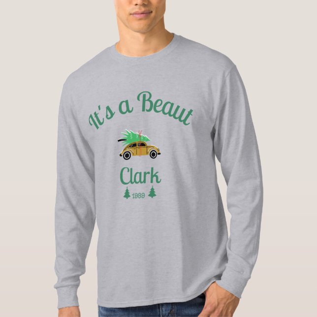 T-shirt C'est un Noël Sweatshirt Beaut Clark (Devant)