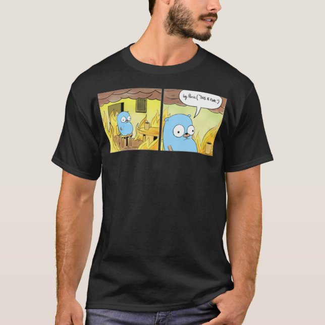 T-shirt C'est un ours fin génial (Devant)