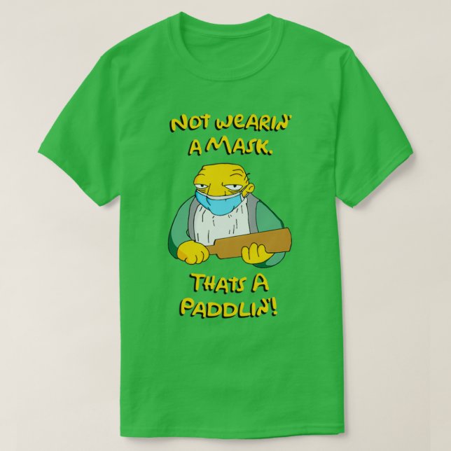 T-shirt C'Est Un Paddlin (Design devant)