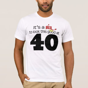 T-shirt C'est un péché pour regarder ceci bon 40