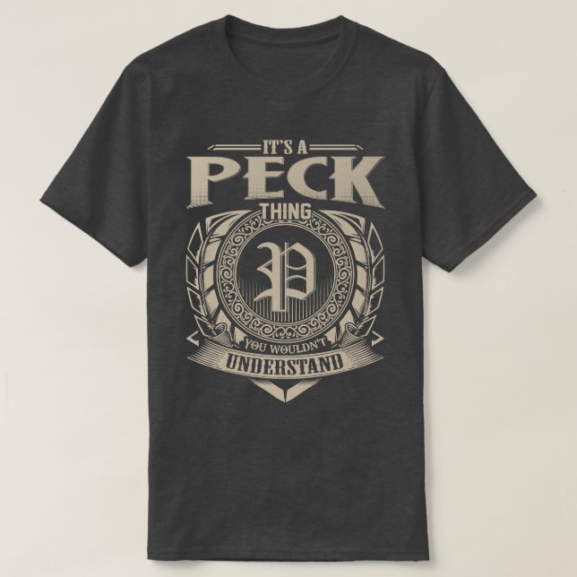 T-shirt C'Est Un PECK Que Vous Ne Comprendriez Pas Nom Vin (Design devant)