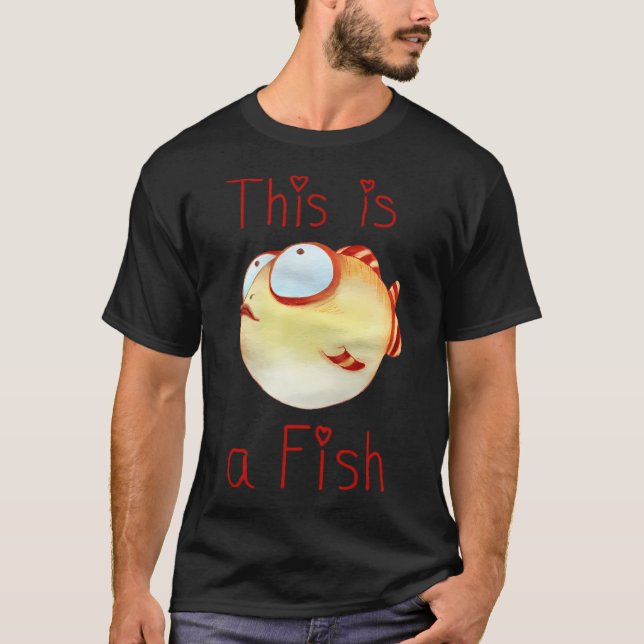 T-shirt C'est un poisson (Devant)