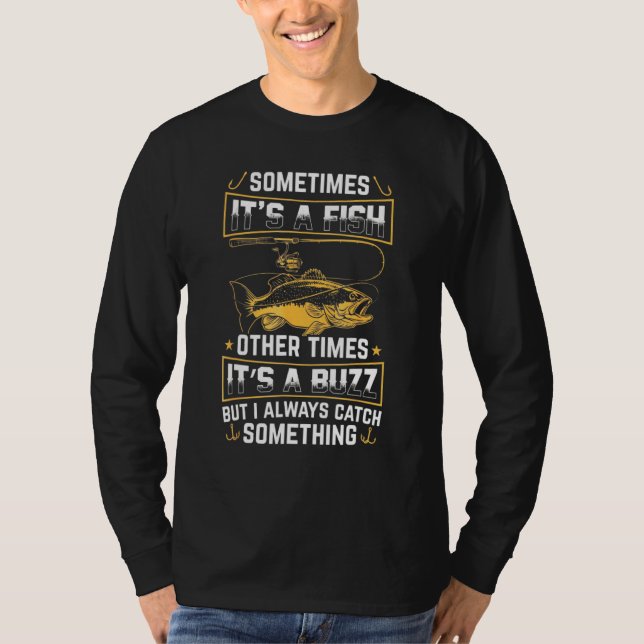T-shirt C'Est Un Poisson D'Autres Fois C'Est Un Buzz Que J (Devant)