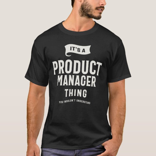 T-shirt C'est un produit Manager (Devant)