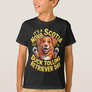 T-shirt C'est un retriever de Tolling de la Nouvelle-Écoss