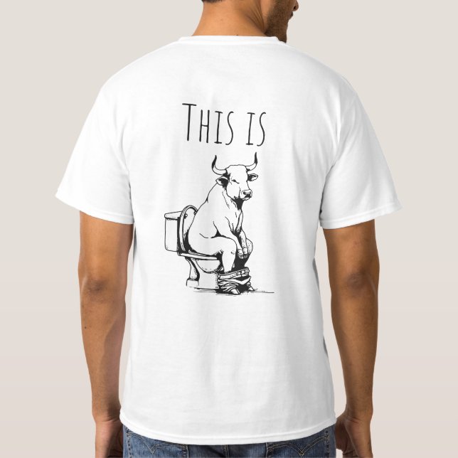 T-shirt C'est un taureau (Dos)