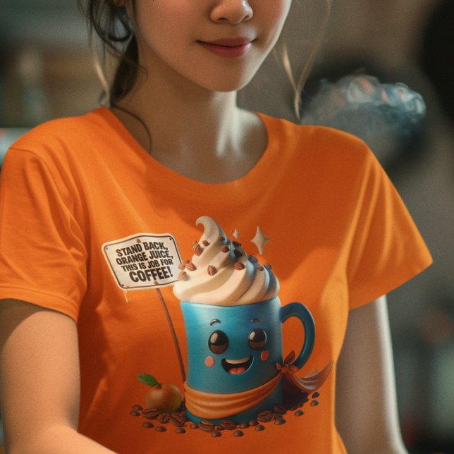 T-shirt C'Est Un Travail Pour Le Café ! (Créateur téléchargé)