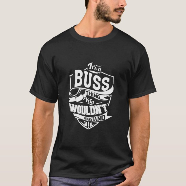 T-shirt C'est un truc de BUSS (Devant)